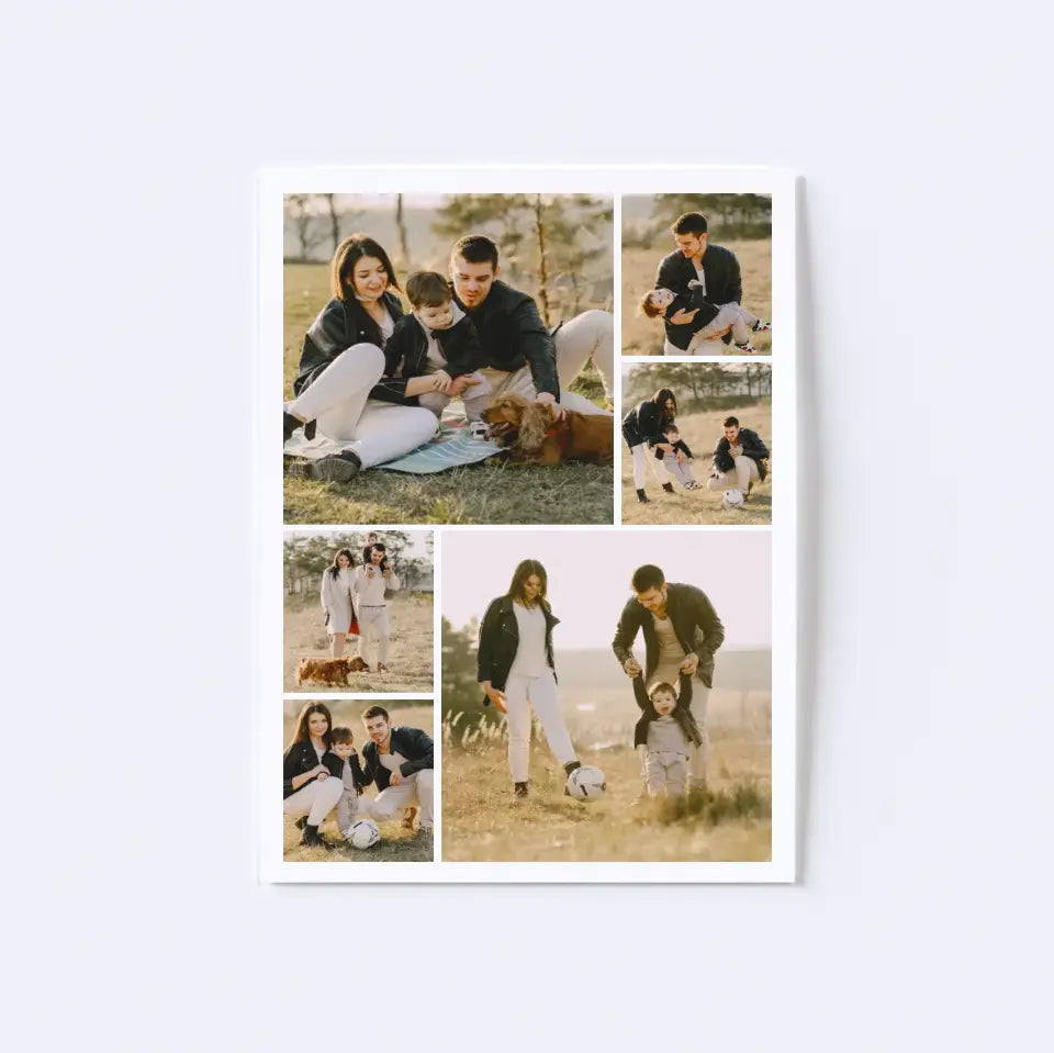 Klasszikus Fotókollázs - Álló