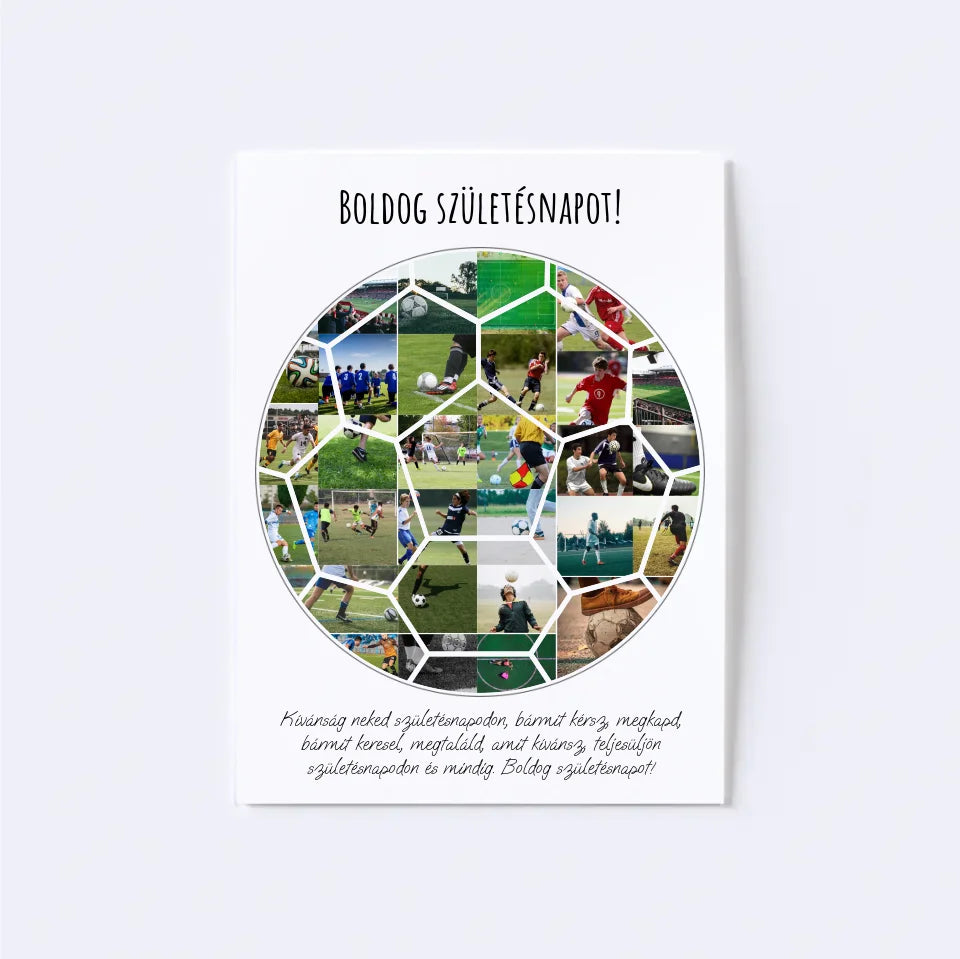 Focilabda Fotókollázs - 29 Képes