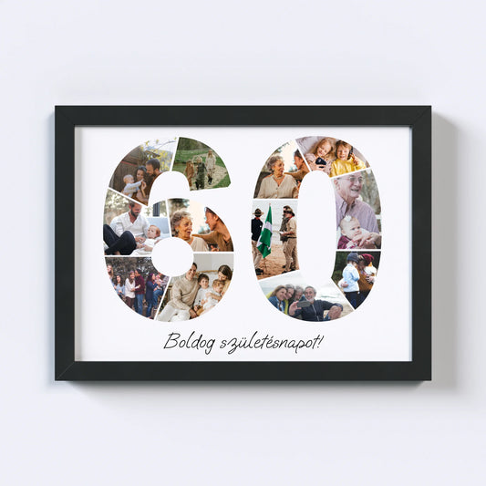 Hatvanas Születésnap Fotókollázs (60-69)