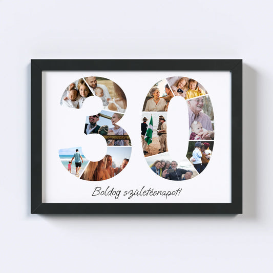 Harmincas Születésnap Fotókollázs (30-39)