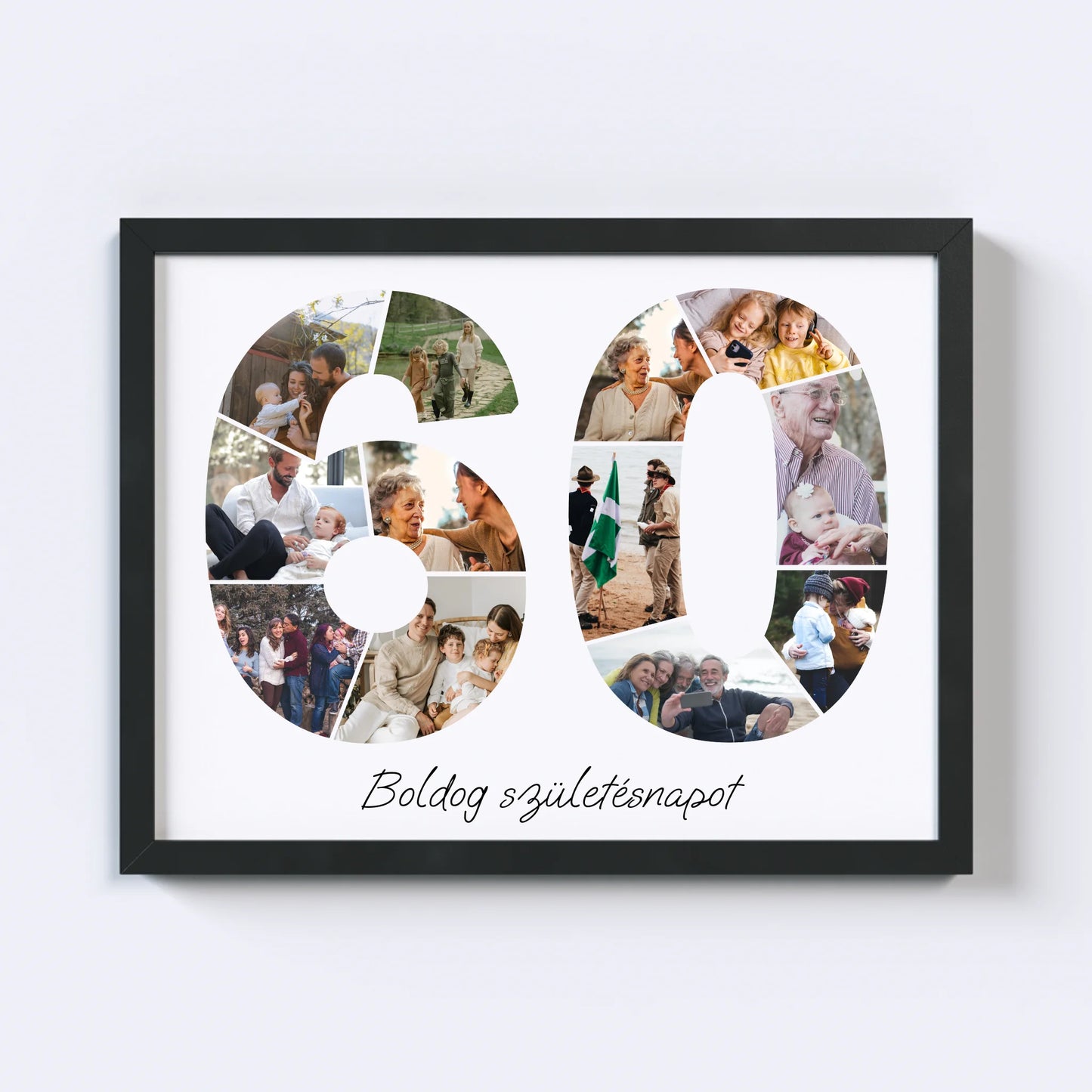 Hatvanas Születésnap Fotókollázs (60-69)