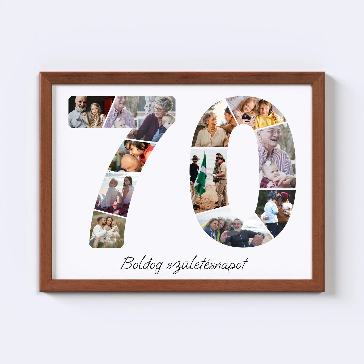 Hetvenes Születésnap Fotókollázs (70-79)