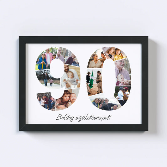 Kilencvenes Születésnap Fotókollázs (90-99)