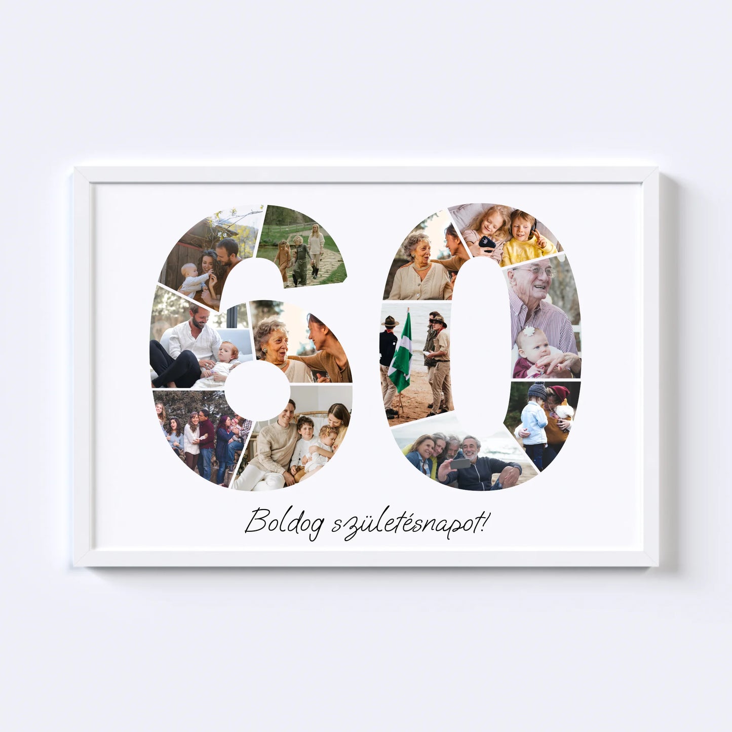 Hatvanas Születésnap Fotókollázs (60-69)