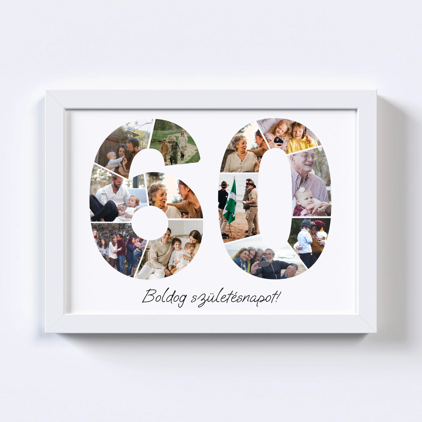 Hatvanas Születésnap Fotókollázs (60-69)