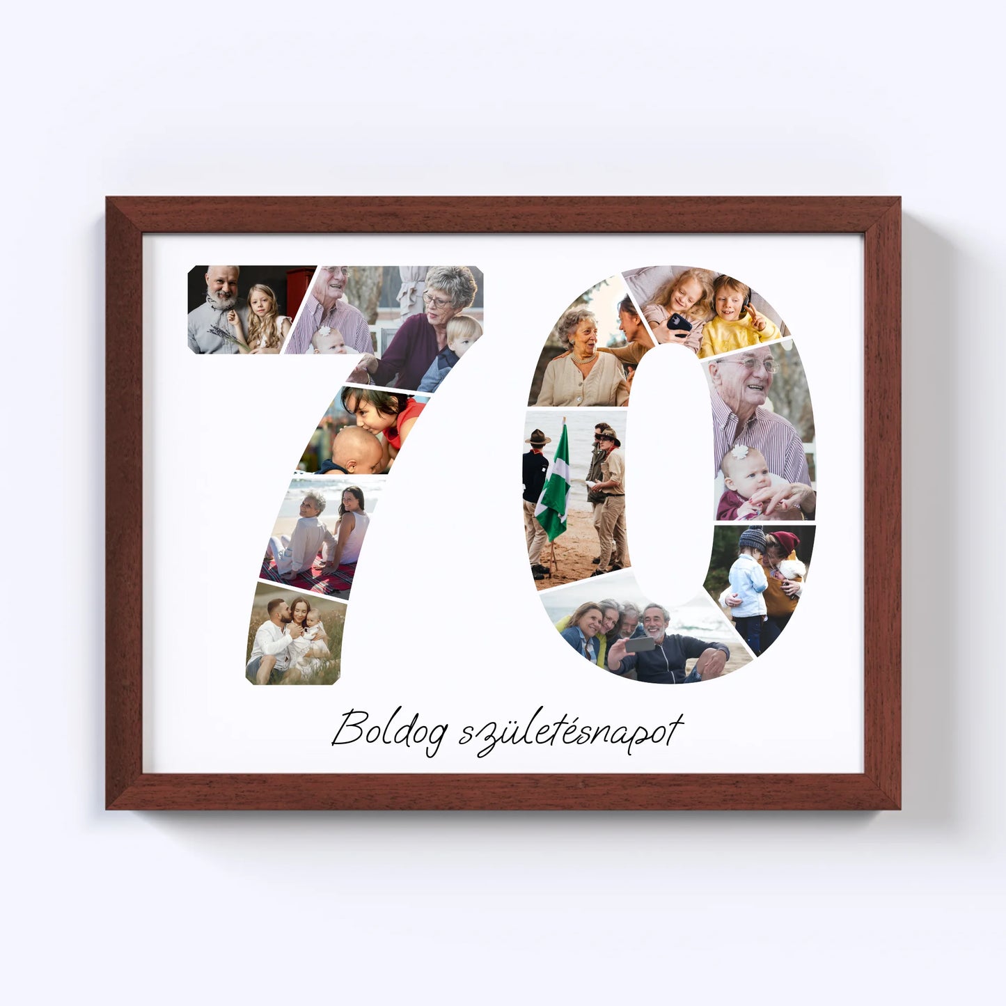 Hetvenes Születésnap Fotókollázs (70-79)