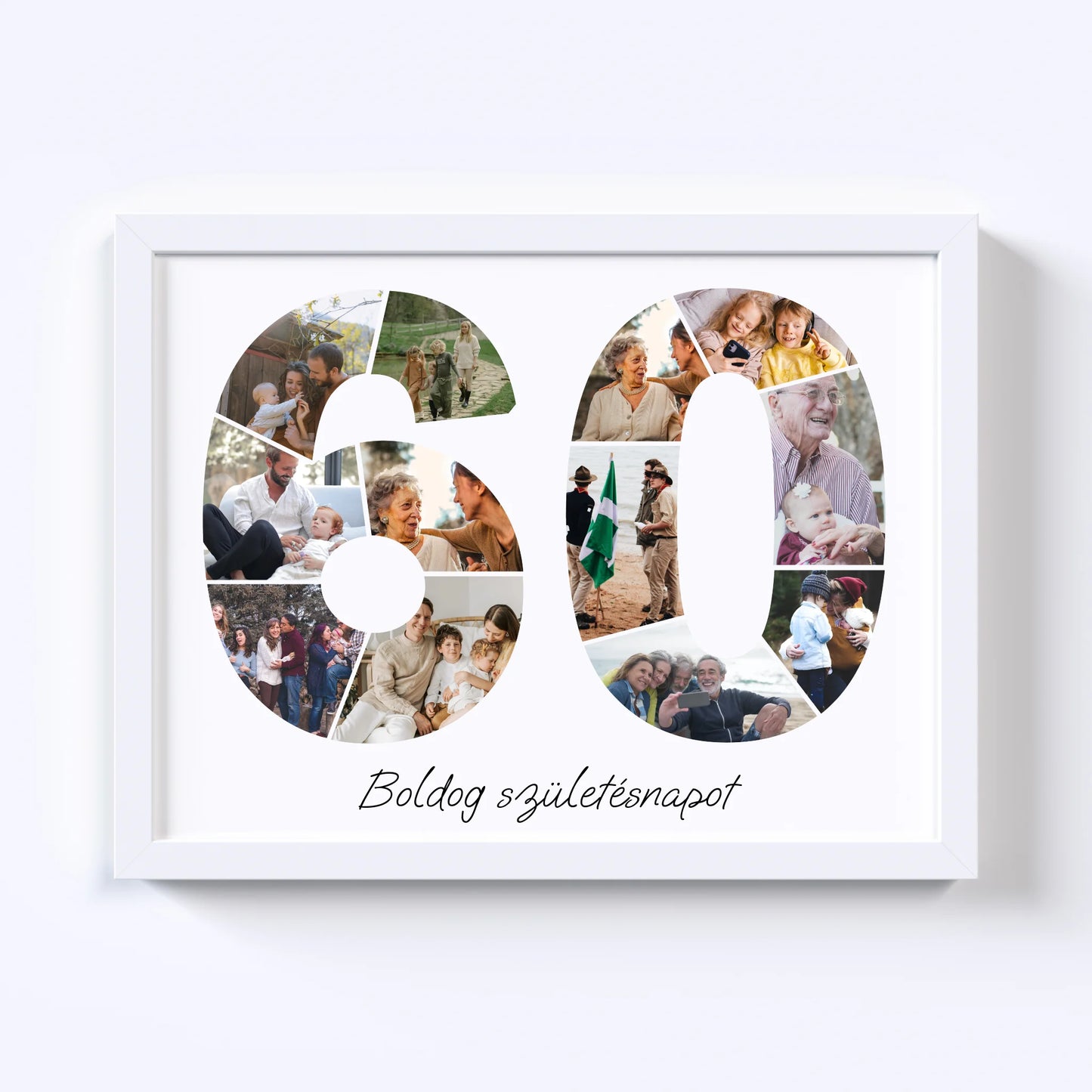 Hatvanas Születésnap Fotókollázs (60-69)