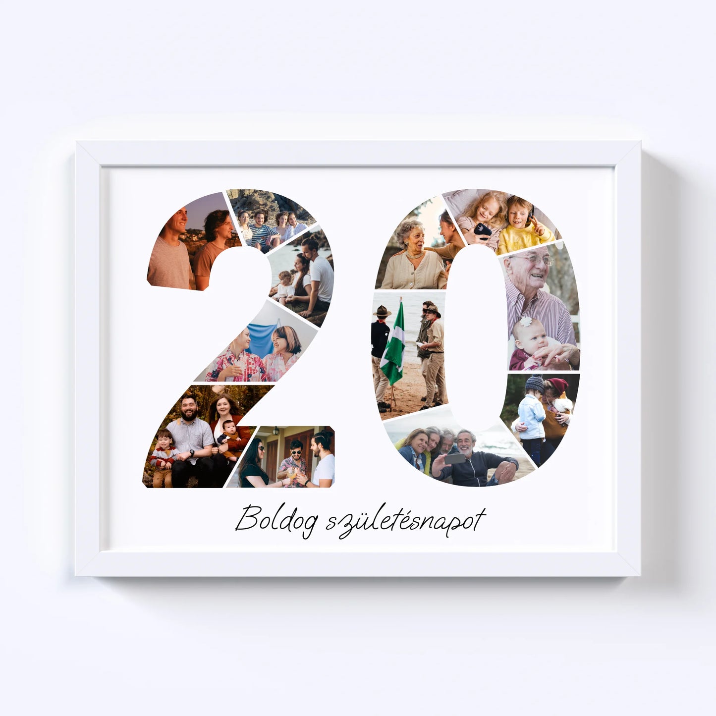 Huszonéves Születésnap Fotókollázs (20-29)