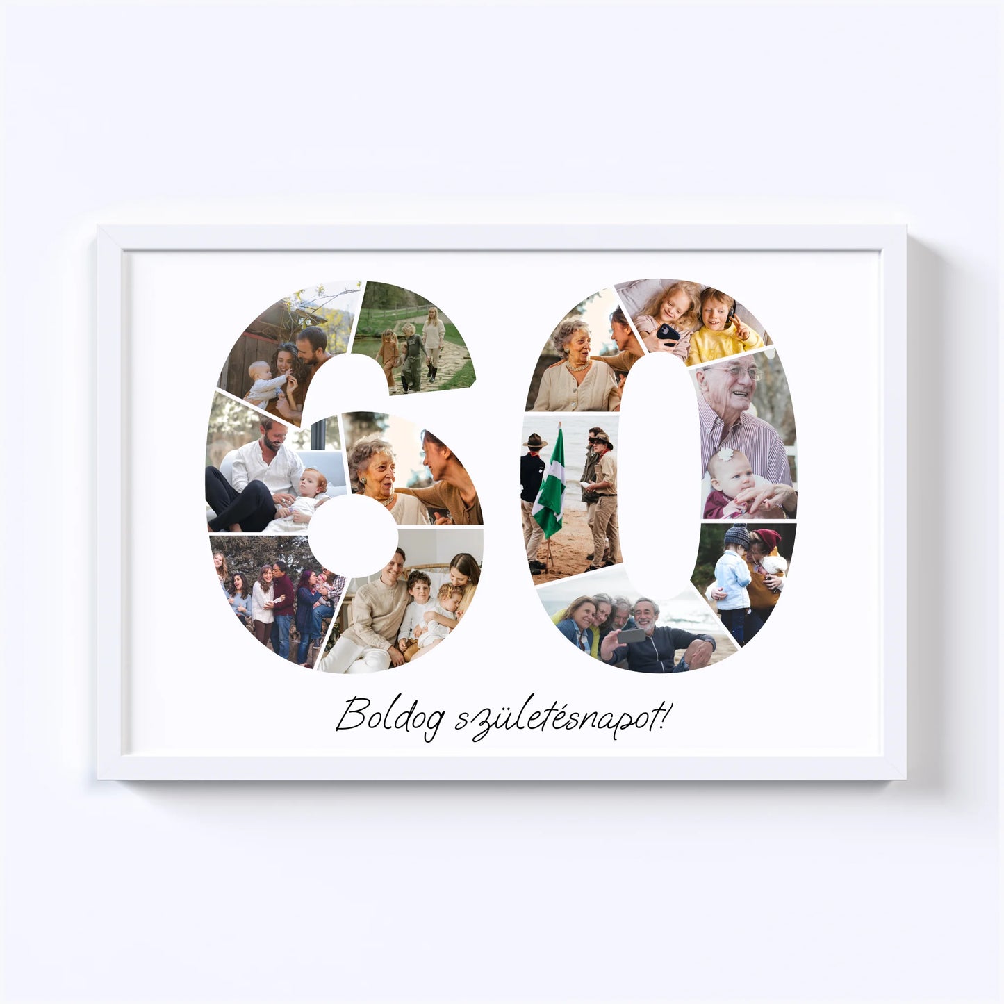 Hatvanas Születésnap Fotókollázs (60-69)