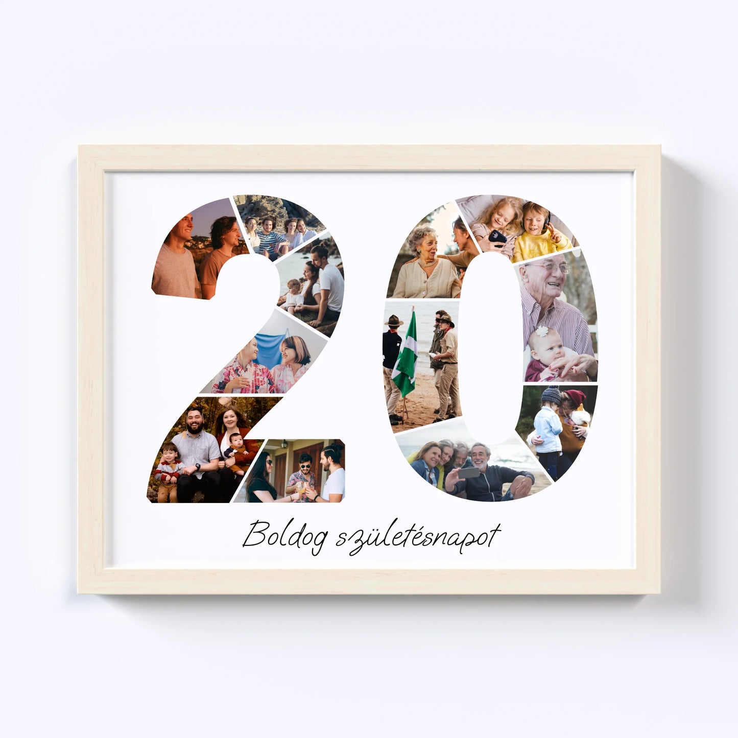 Huszonéves Születésnap Fotókollázs (20-29)