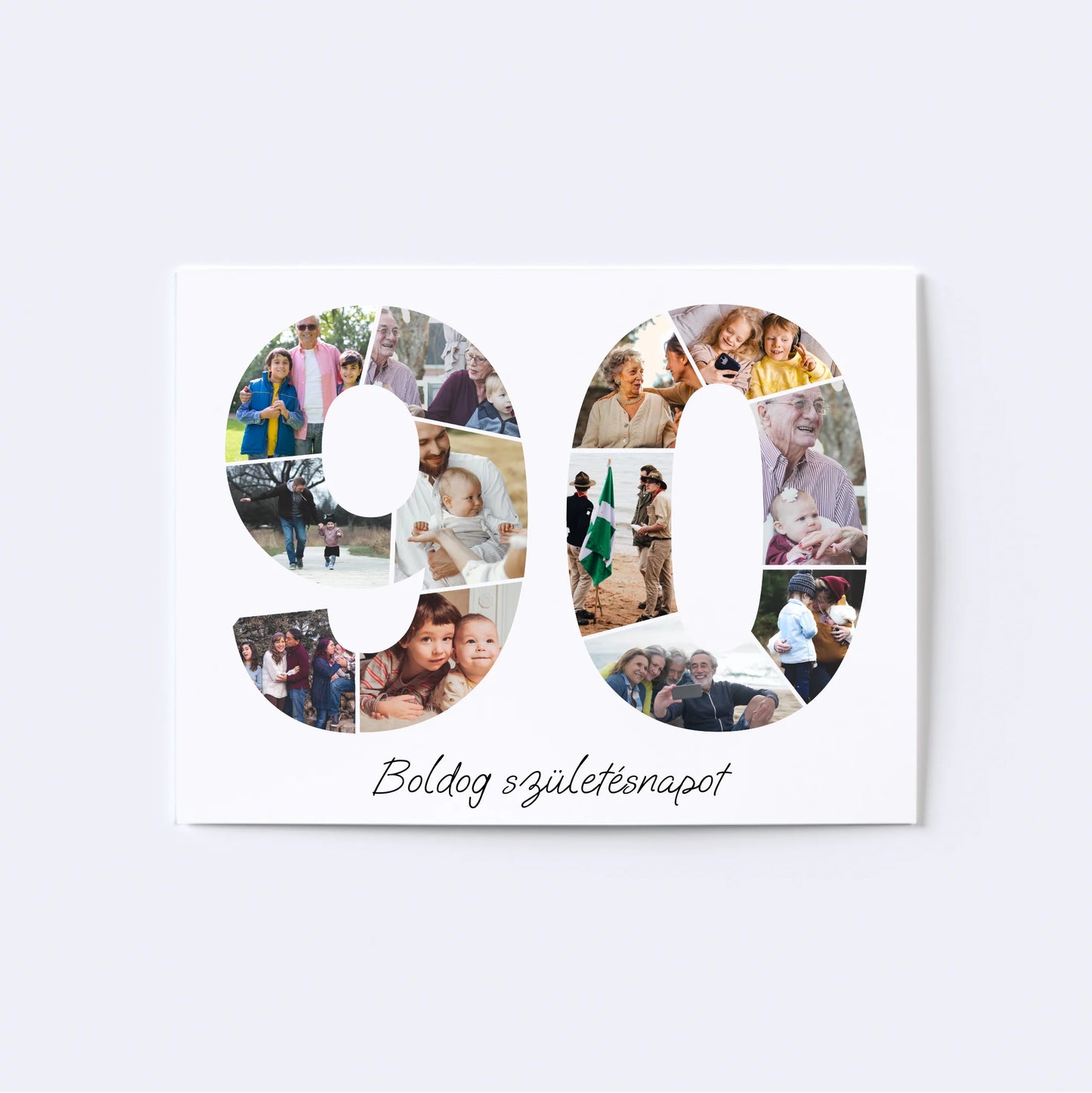 Kilencvenes Születésnap Fotókollázs (90-99)