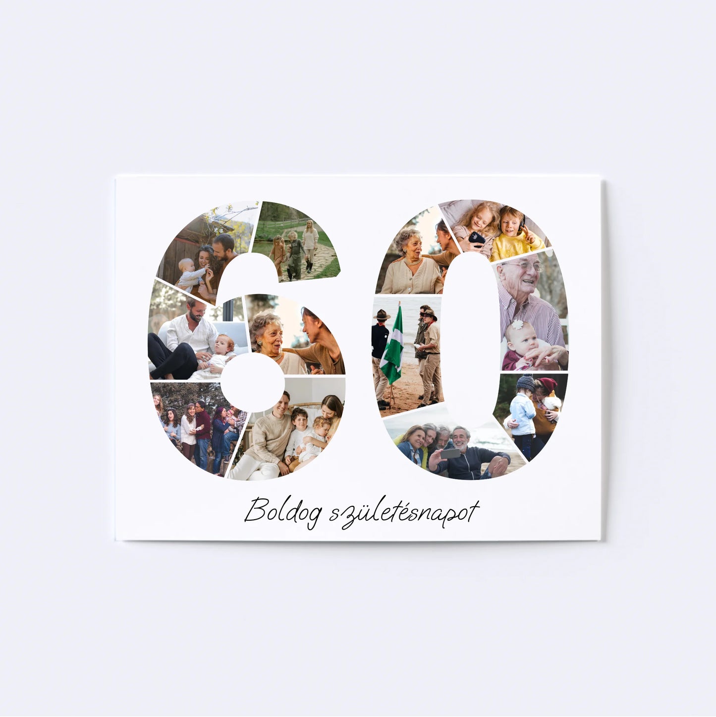 Hatvanas Születésnap Fotókollázs (60-69)