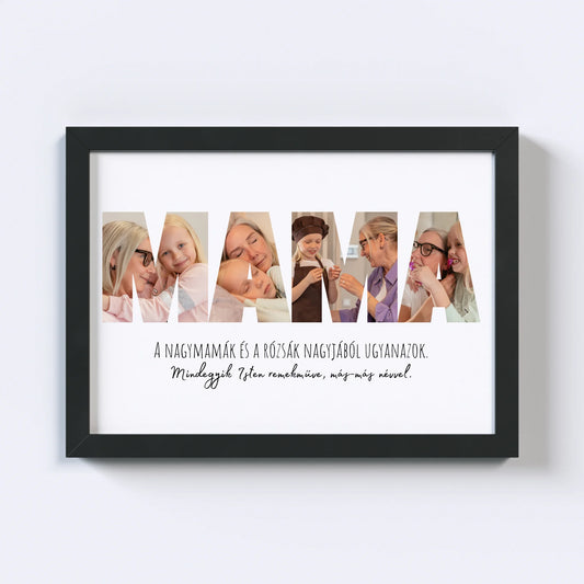 Mama Fotókollázs No.1