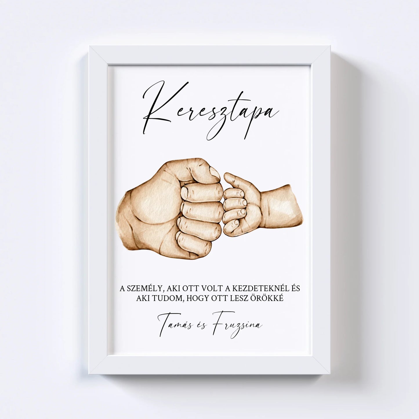 Keresztelő Falikép - Keresztapa