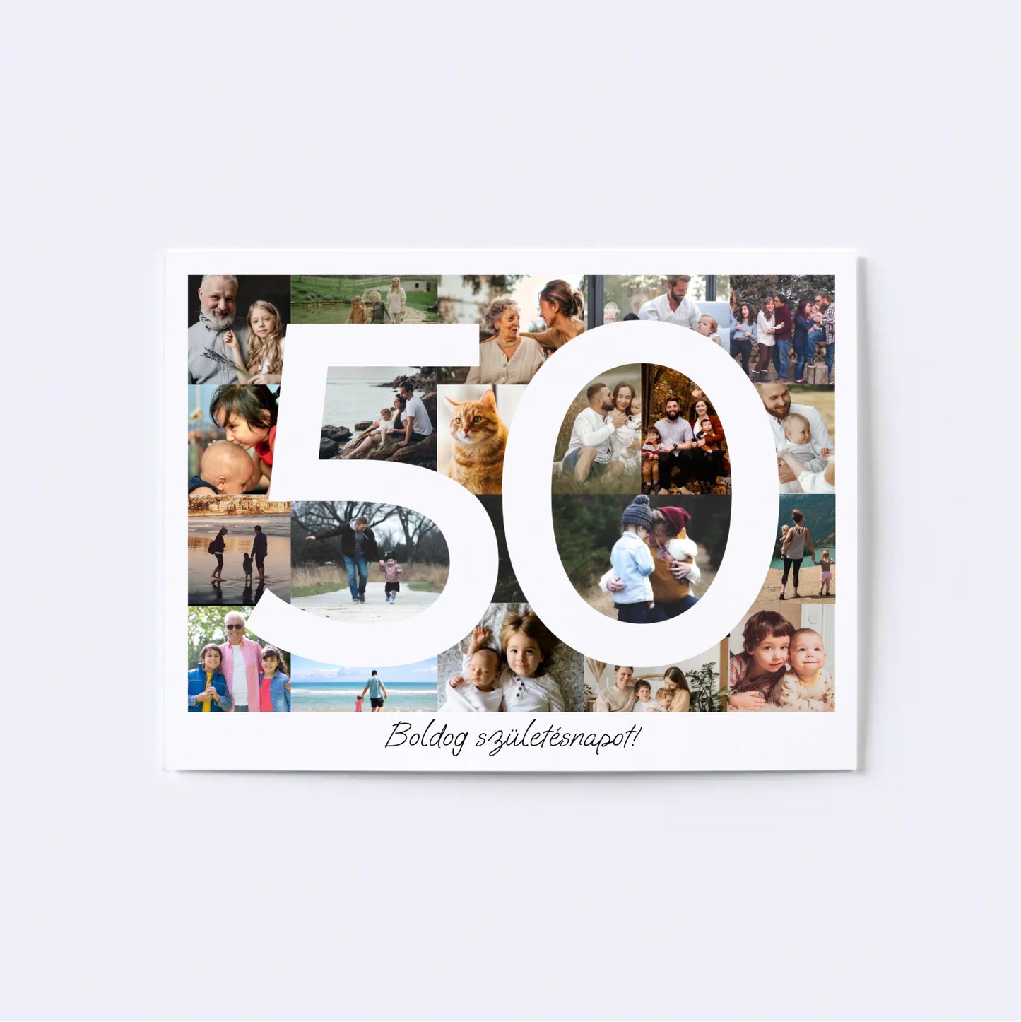 50 Születésnap Fotókollázs