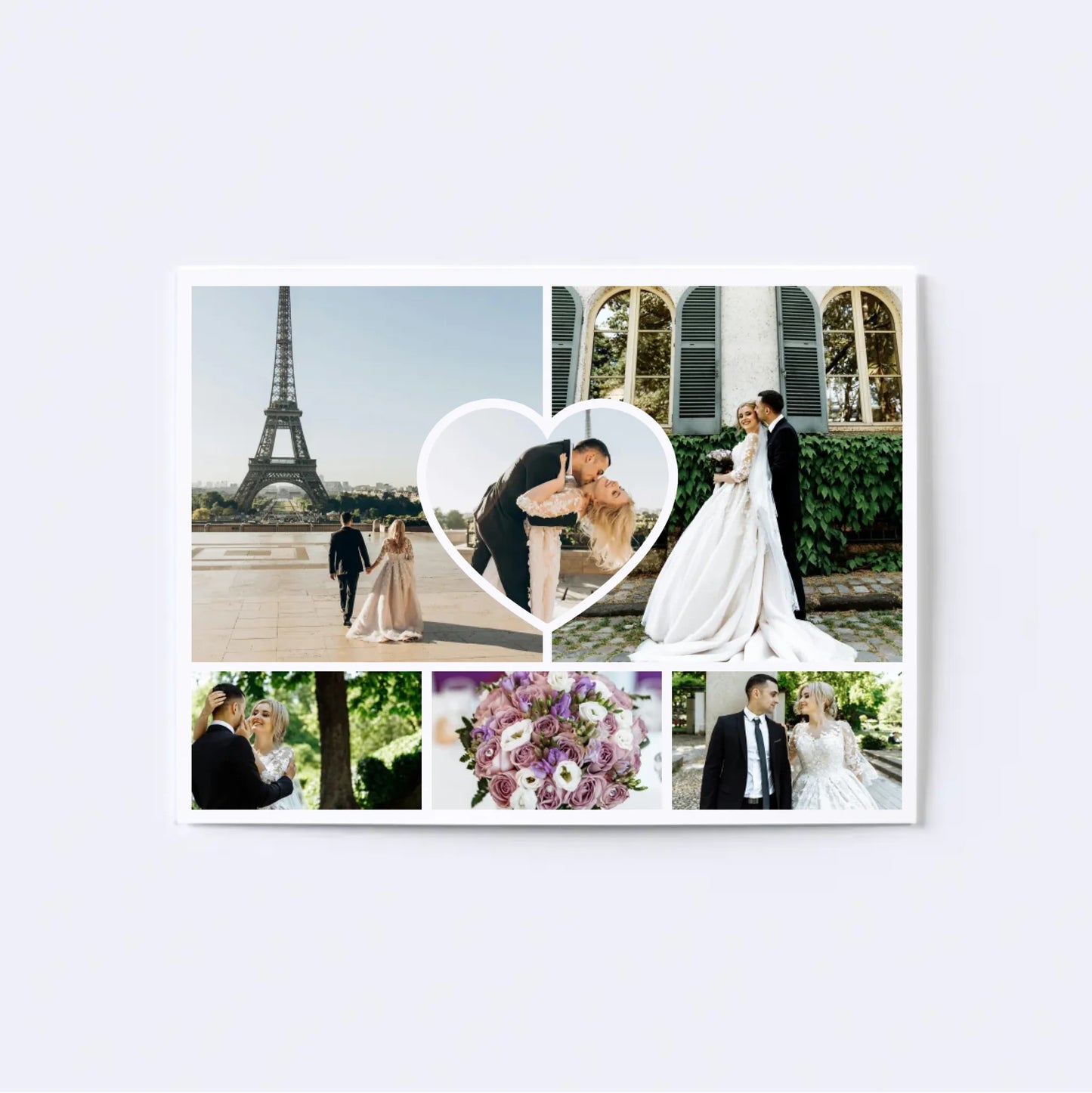 Szív Dal Fotókollázs