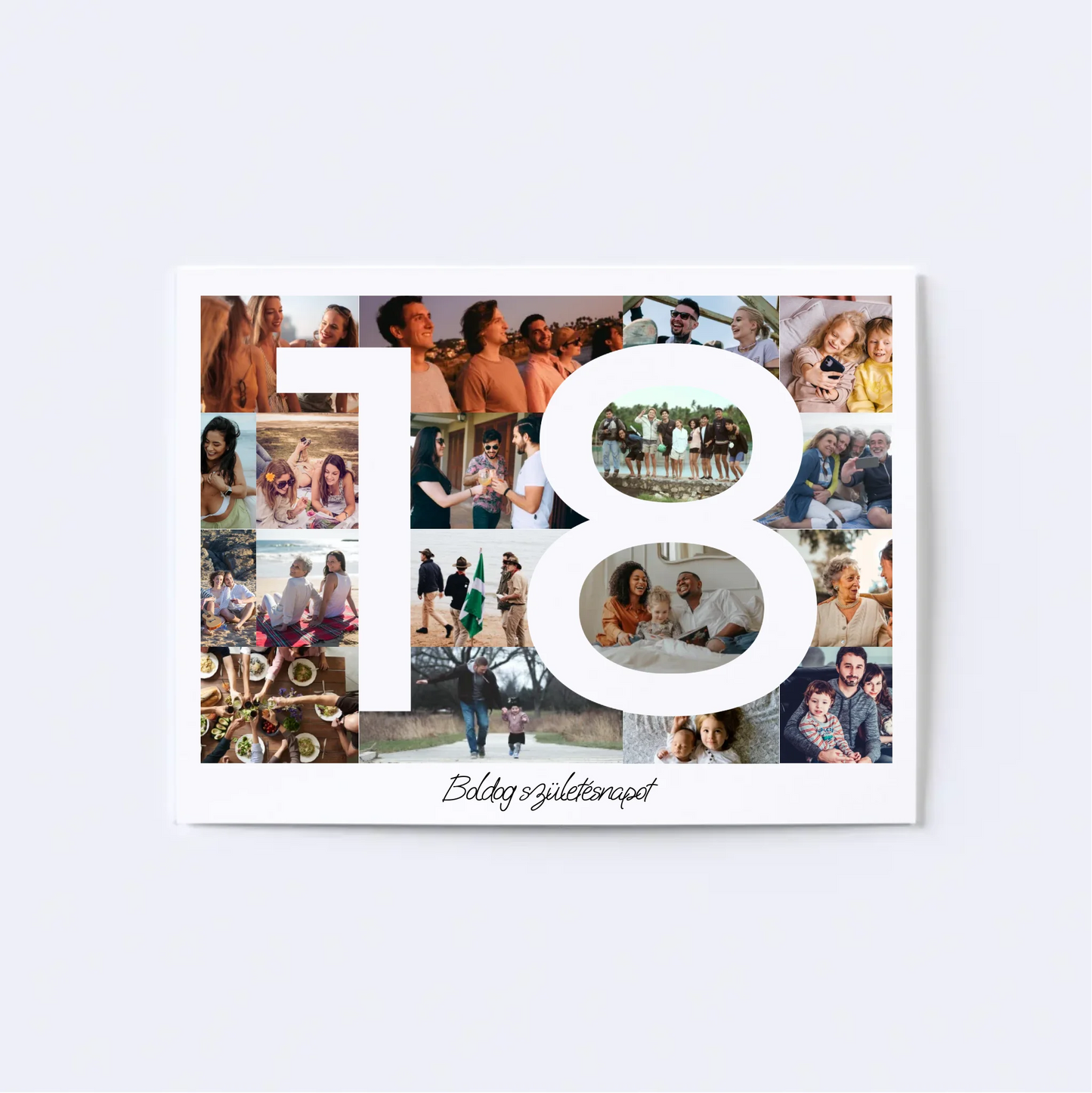18 Születésnap Fotókollázs