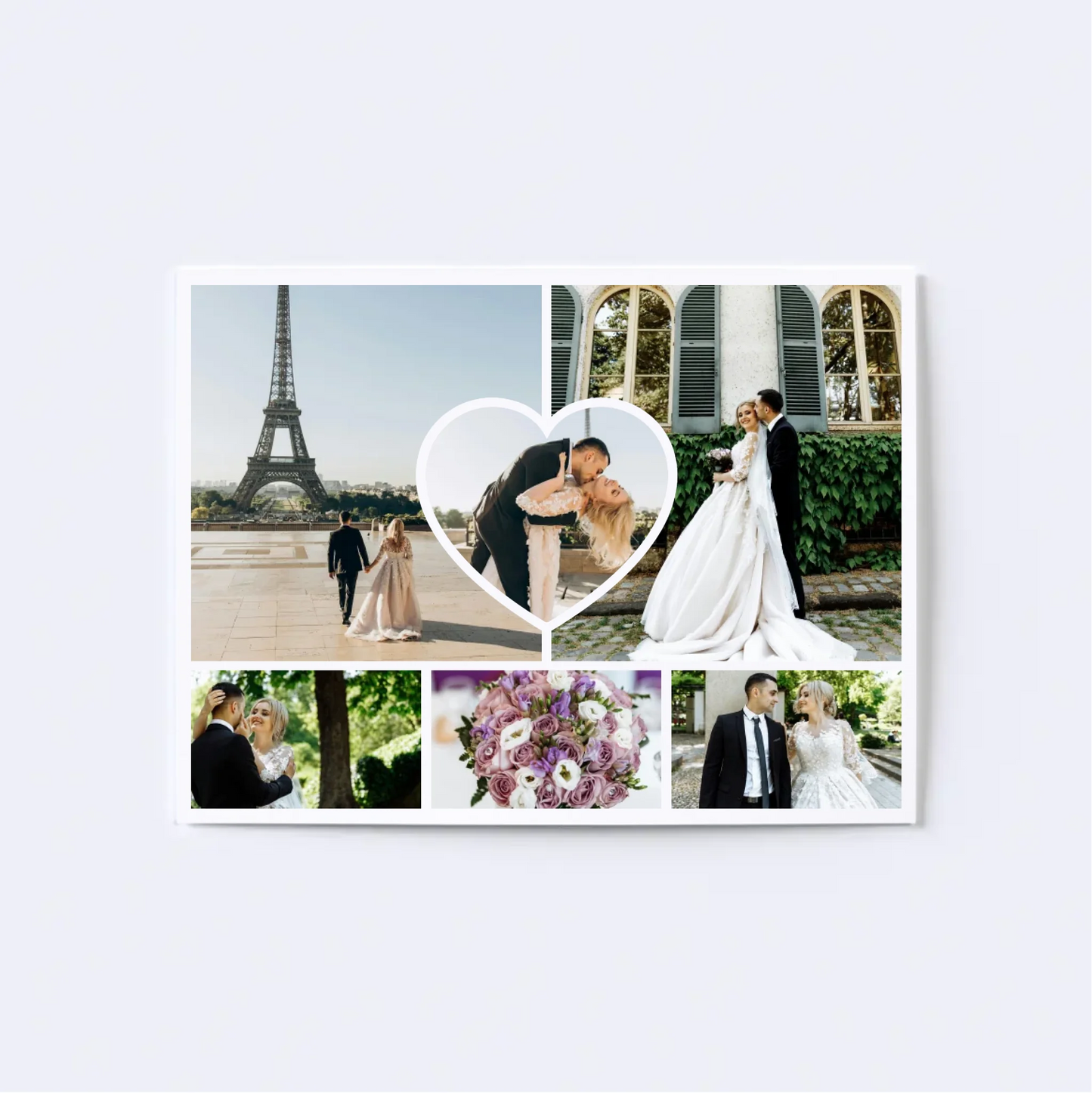 Szív Dal Fotókollázs