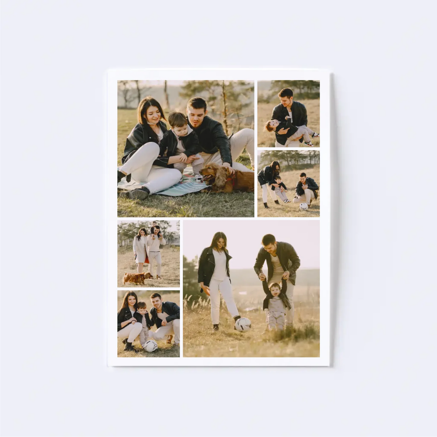 Klasszikus Fotókollázs - Álló