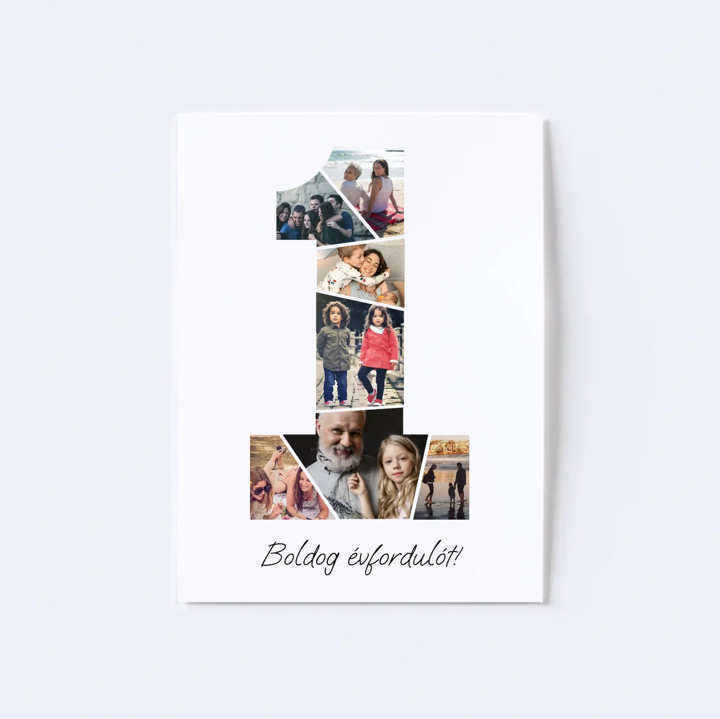 Egyedi Szám Fotókollázs (0-9)