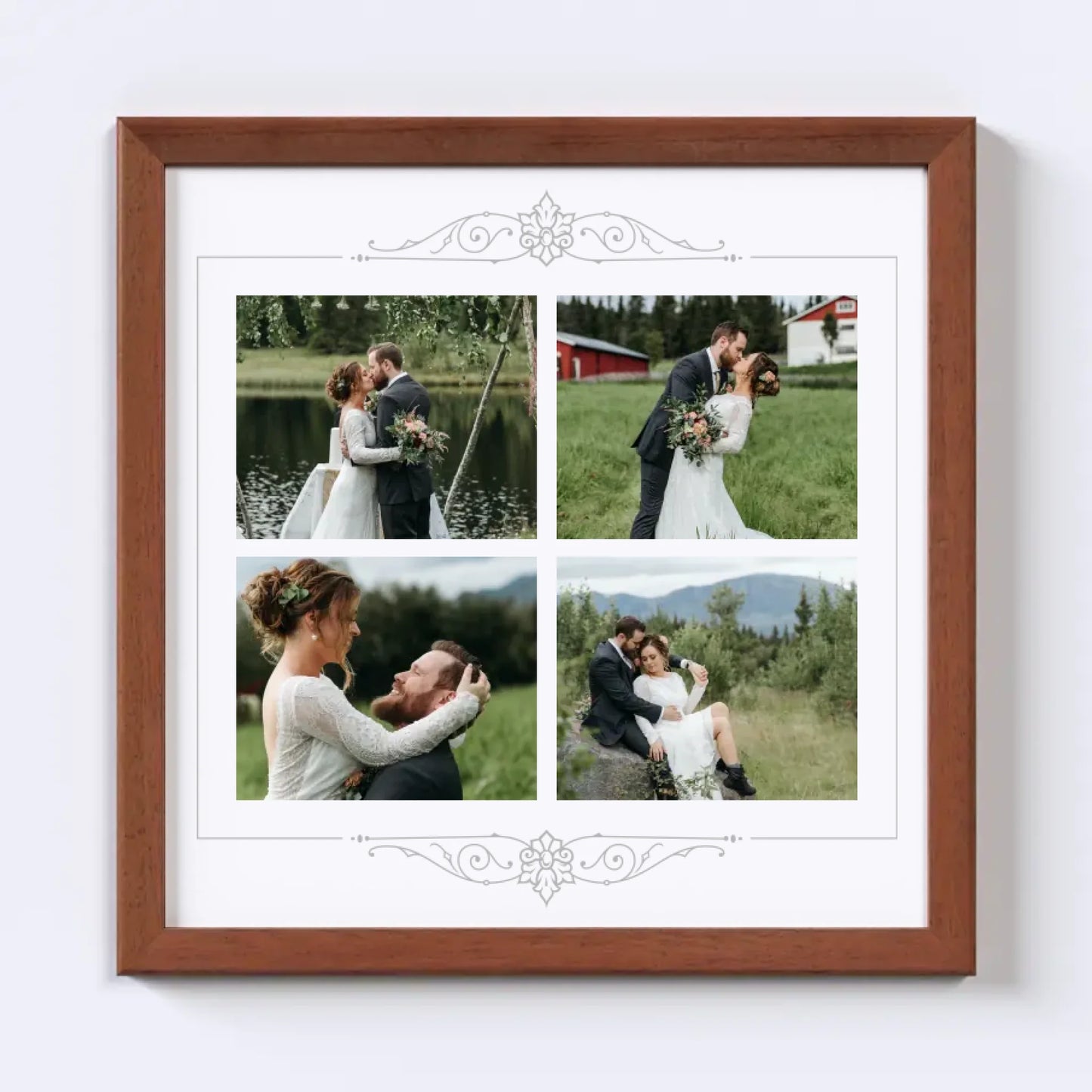 Line Art Fotókollázs II. - Négyzet