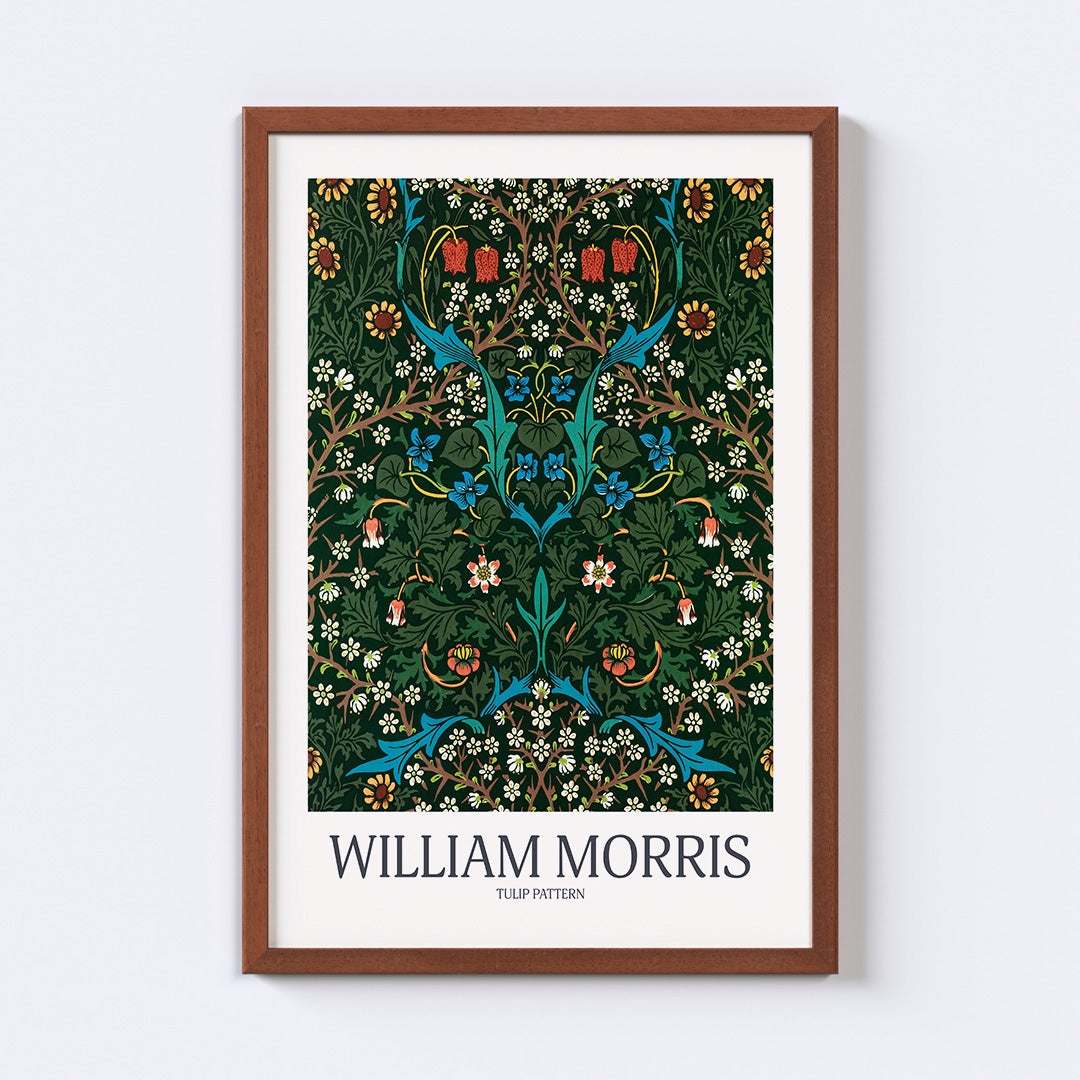 William Morris - Tulip pattern poszter