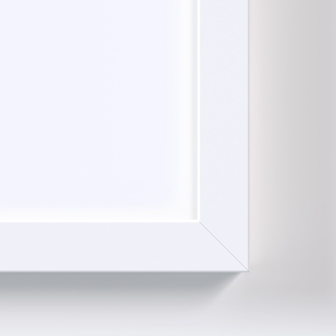 Fehér Tömörfa Képkeret