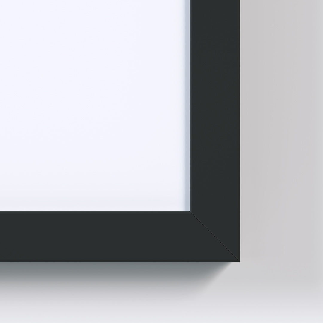 Fekete Tömörfa Képkeret