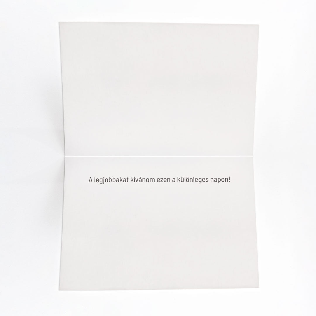 Kék kert - Születésnapi Üdvözlőlap