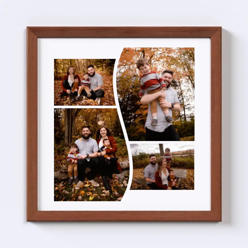 Absztrakt Fotókollázs - Négyzet