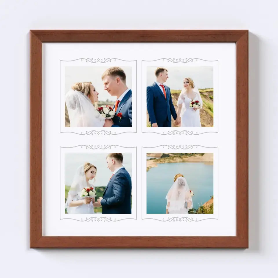 Line Art Fotókollázs I. - Négyzet