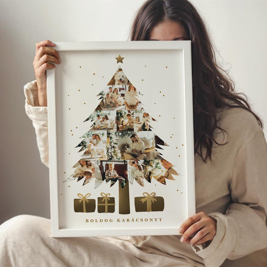 A fotókollázs szép karácsonyi ajándék lehet