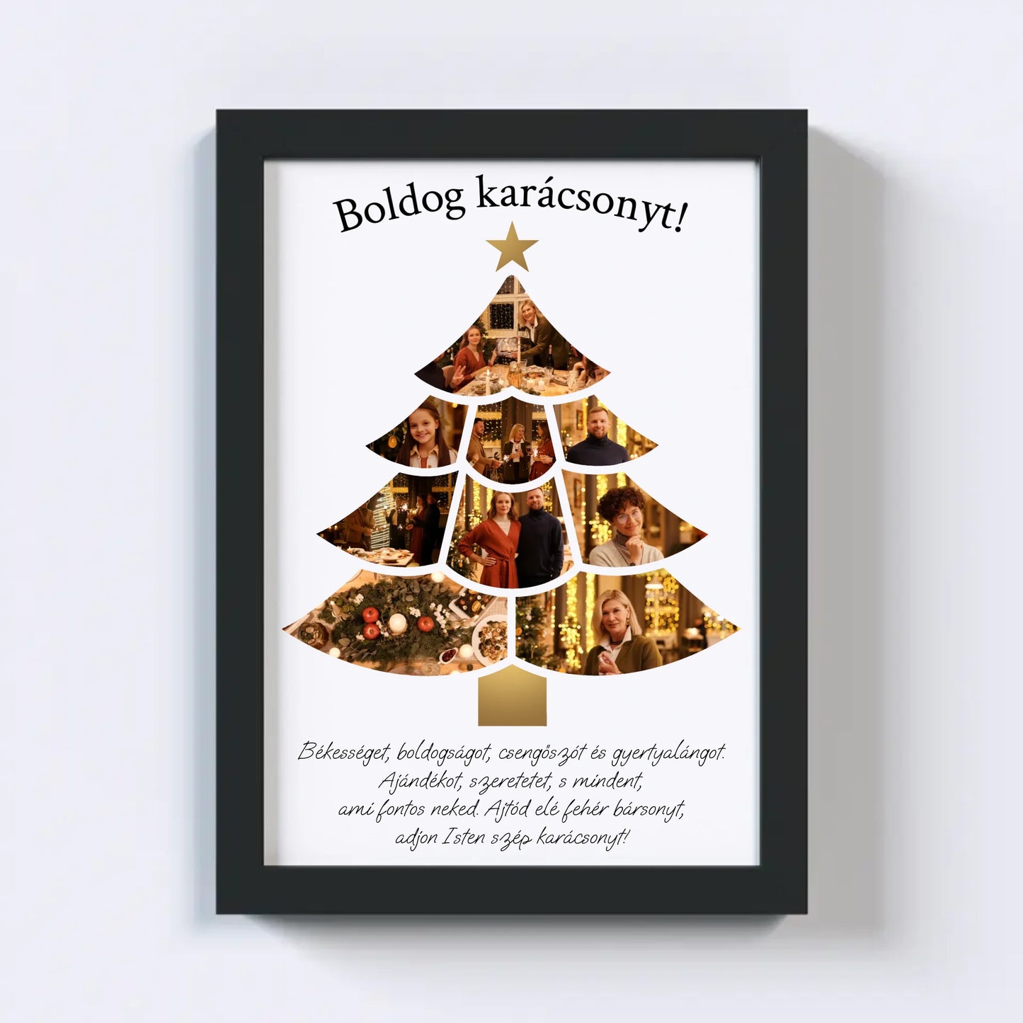 Karácsonyfa Fotókollázs IV.