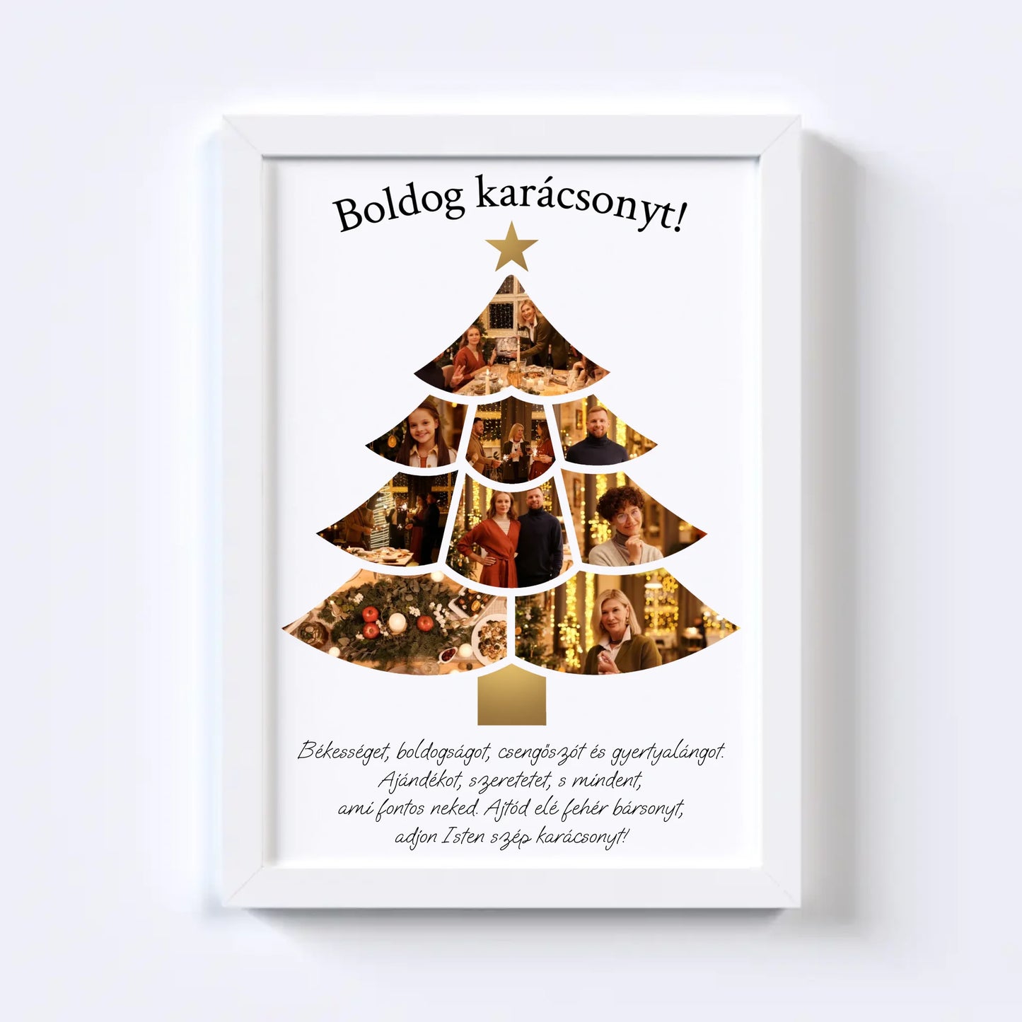 Karácsonyfa Fotókollázs IV.