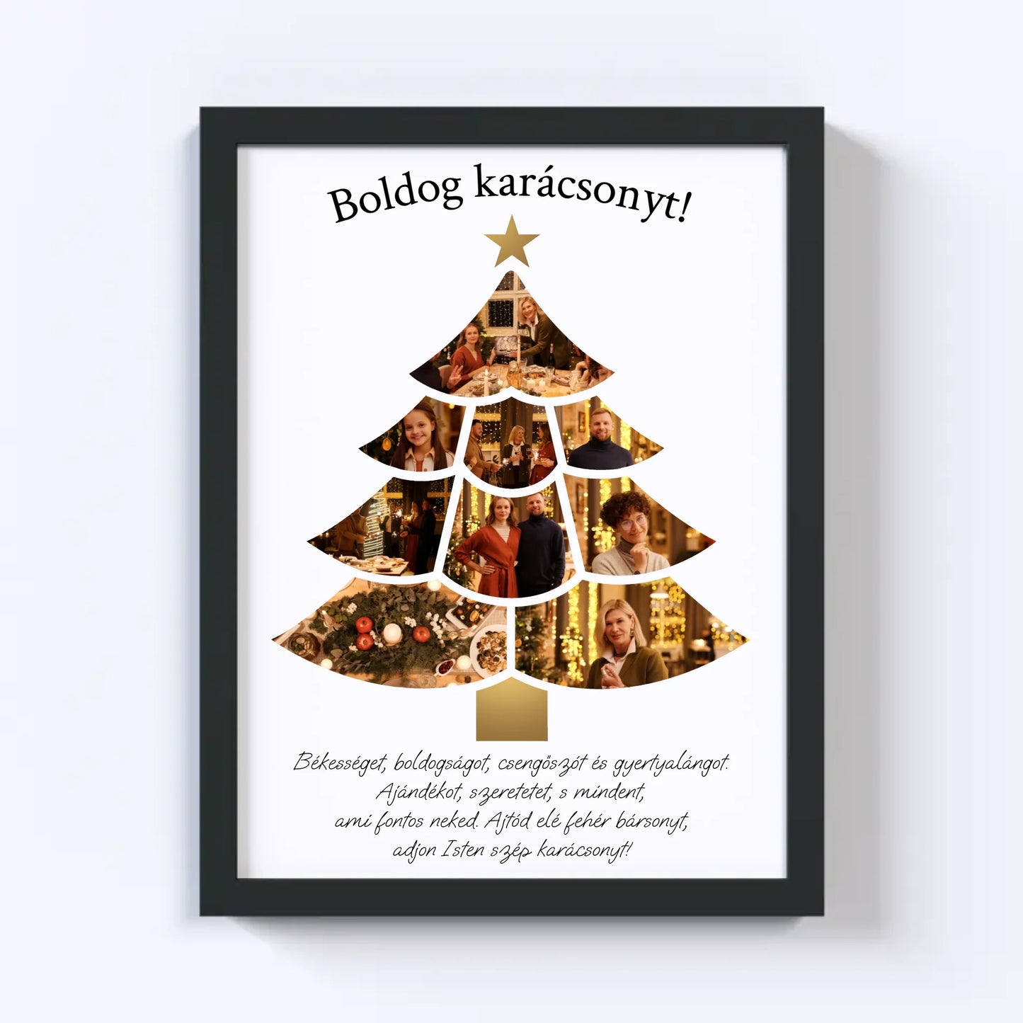 Karácsonyfa Fotókollázs IV.