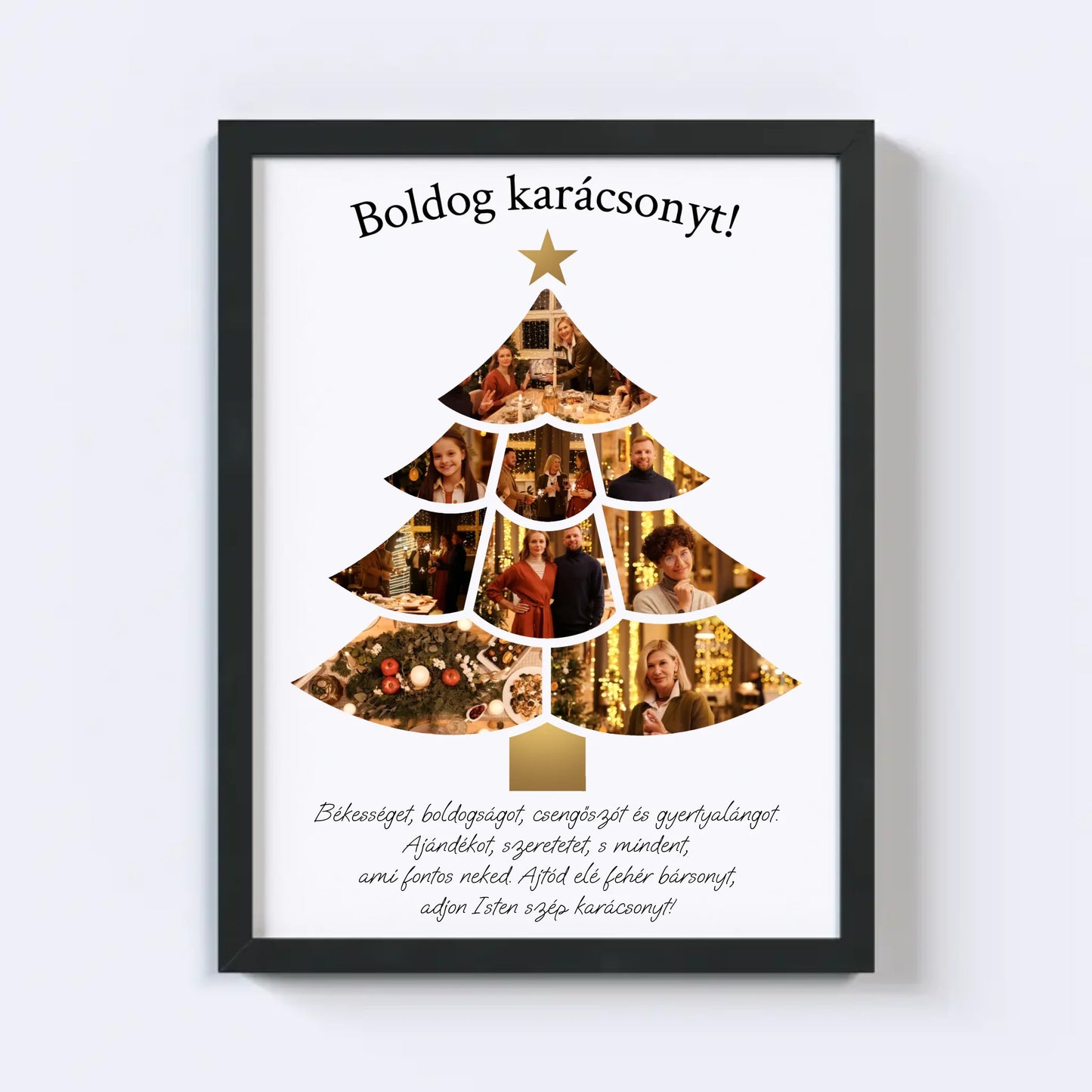 Karácsonyfa Fotókollázs IV.