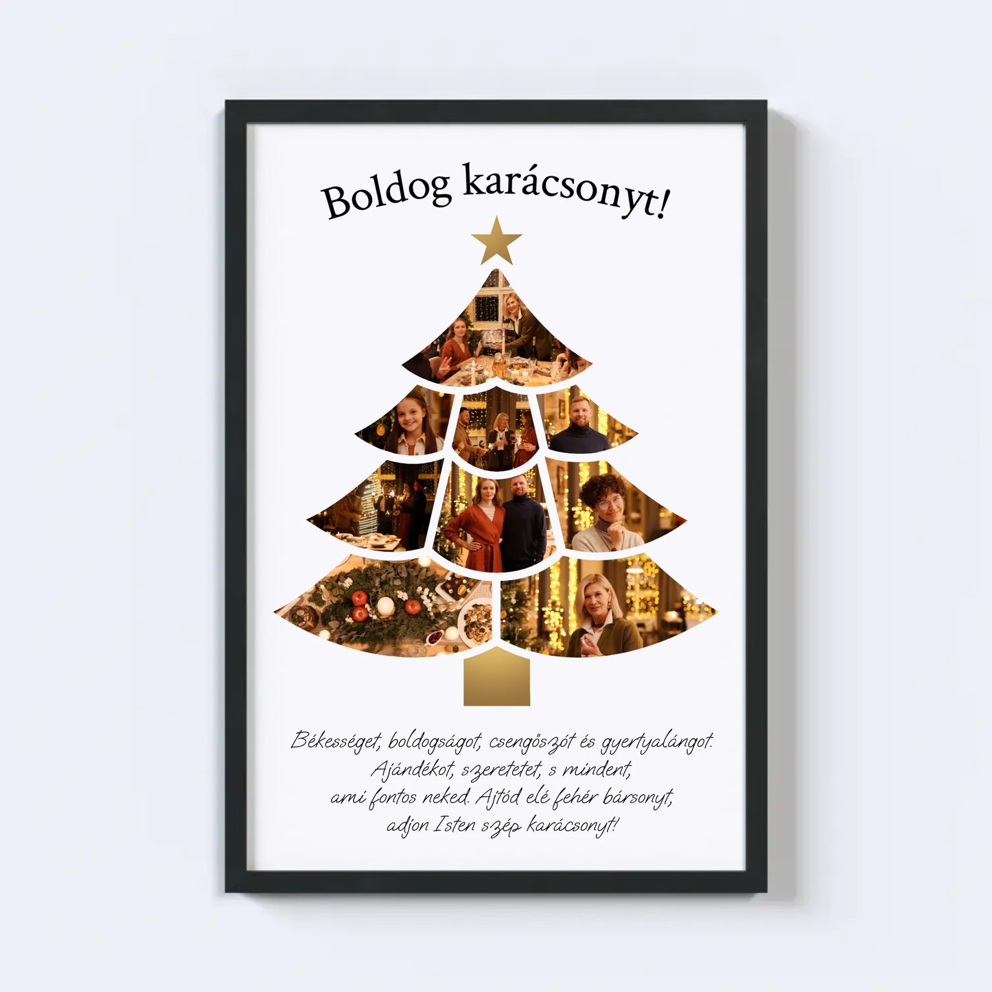 Karácsonyfa Fotókollázs IV.