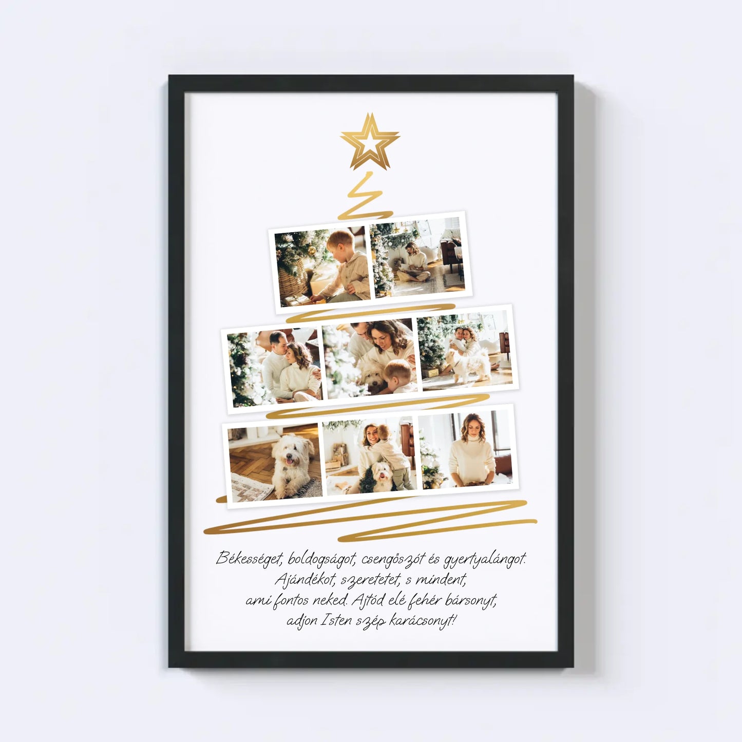 Karácsonyfa Fotókollázs III.