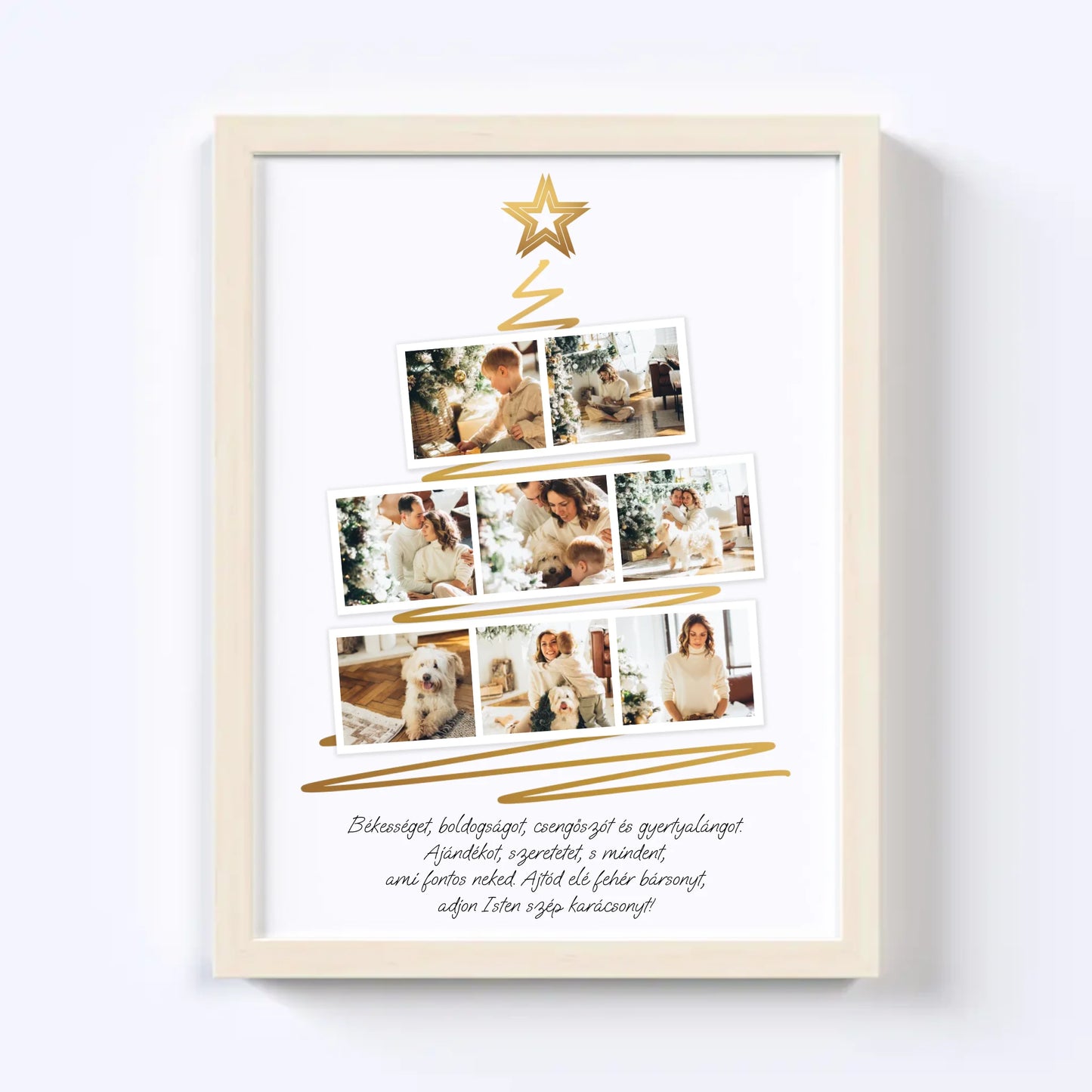 Karácsonyfa Fotókollázs III.