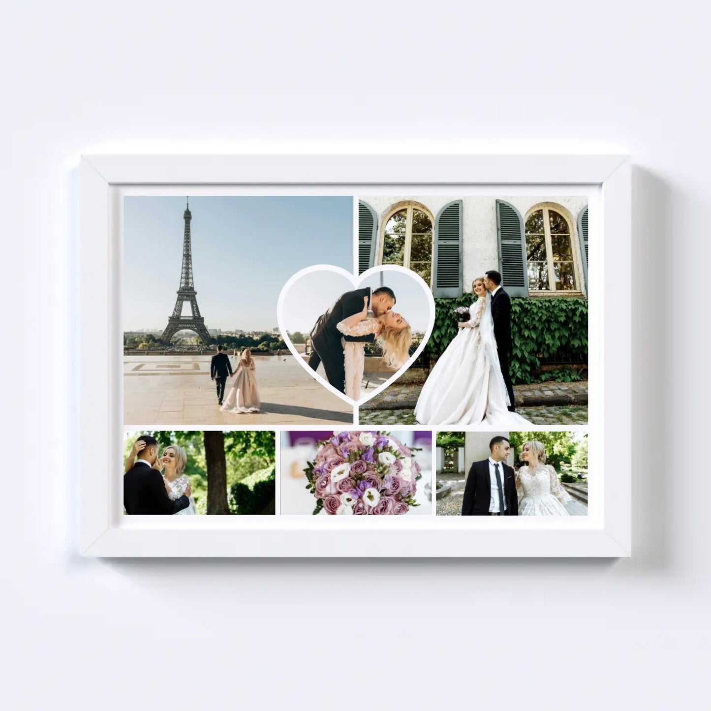 Szív Dal Fotókollázs