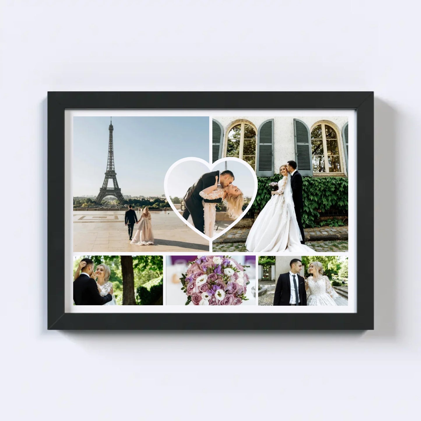 Szív Dal Fotókollázs