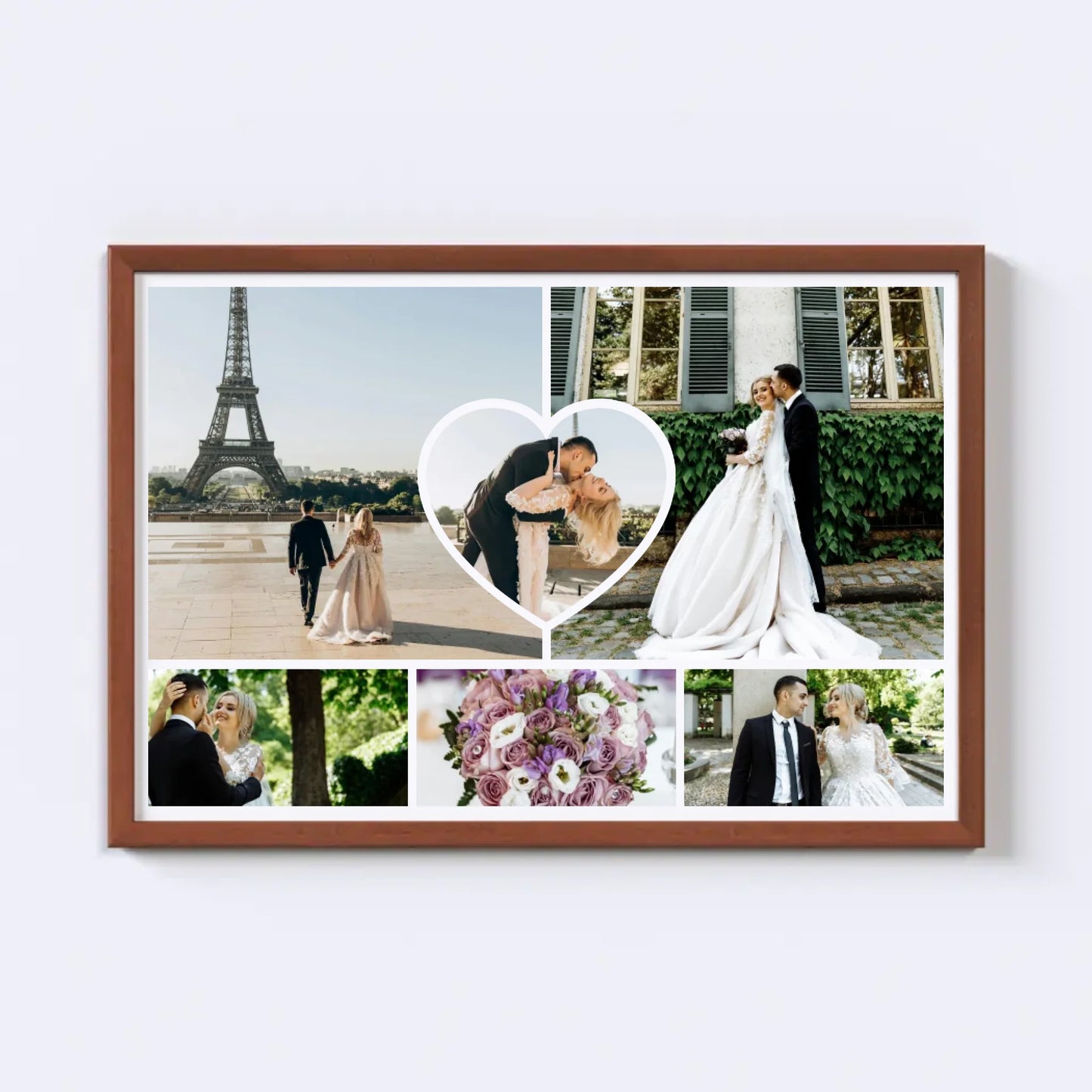 Szív Dal Fotókollázs