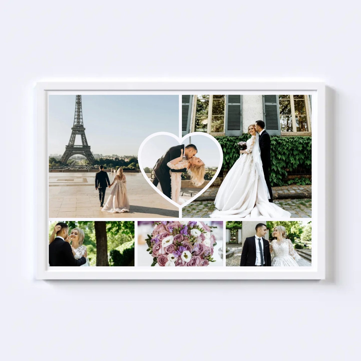 Szív Dal Fotókollázs