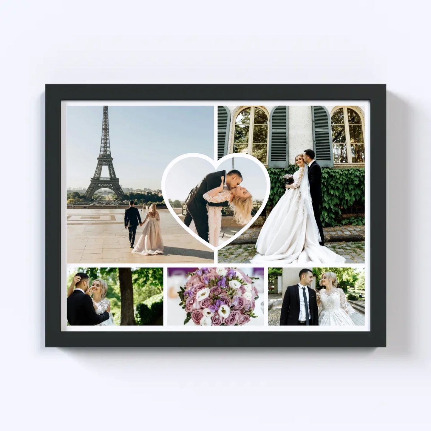 Szív Dal Fotókollázs