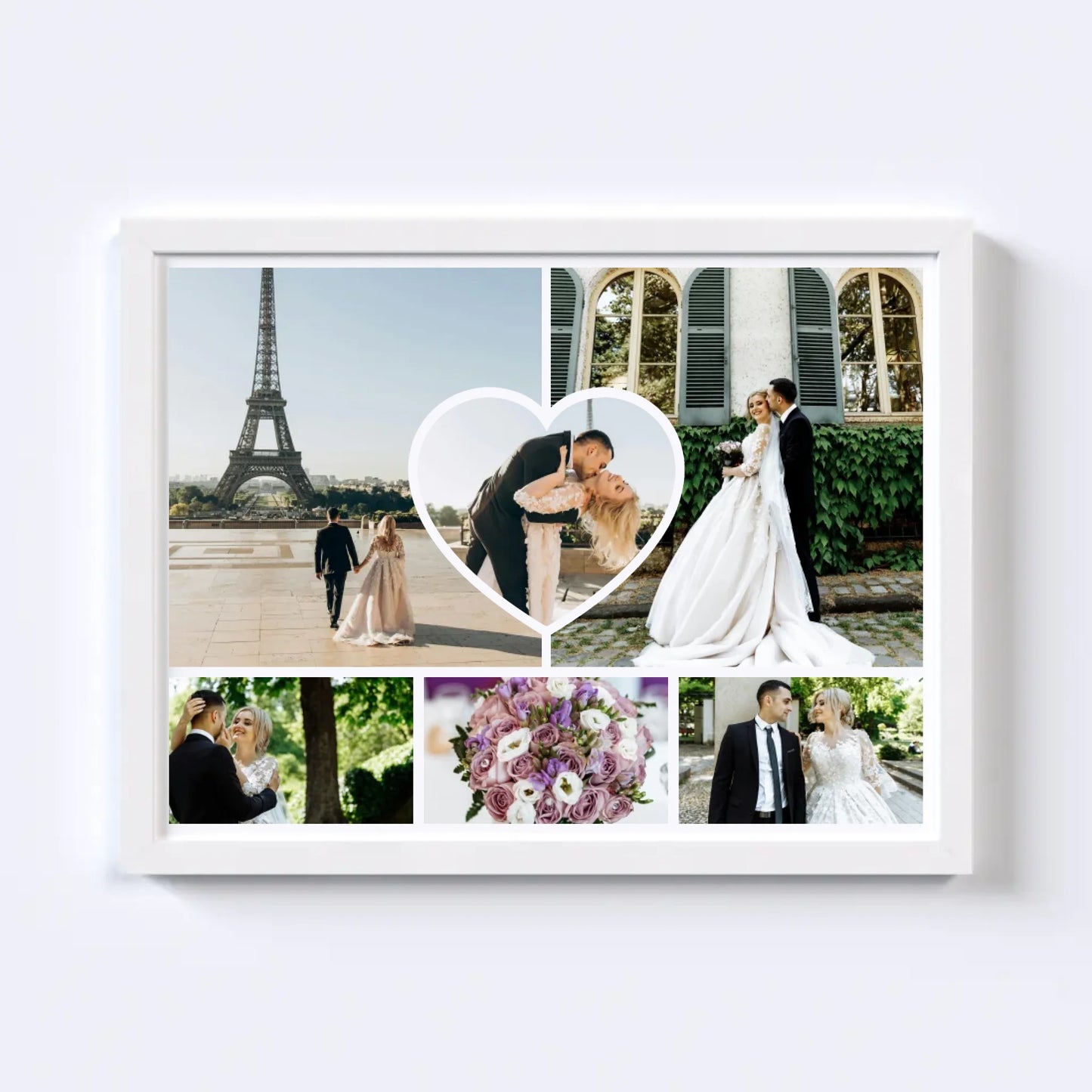 Szív Dal Fotókollázs