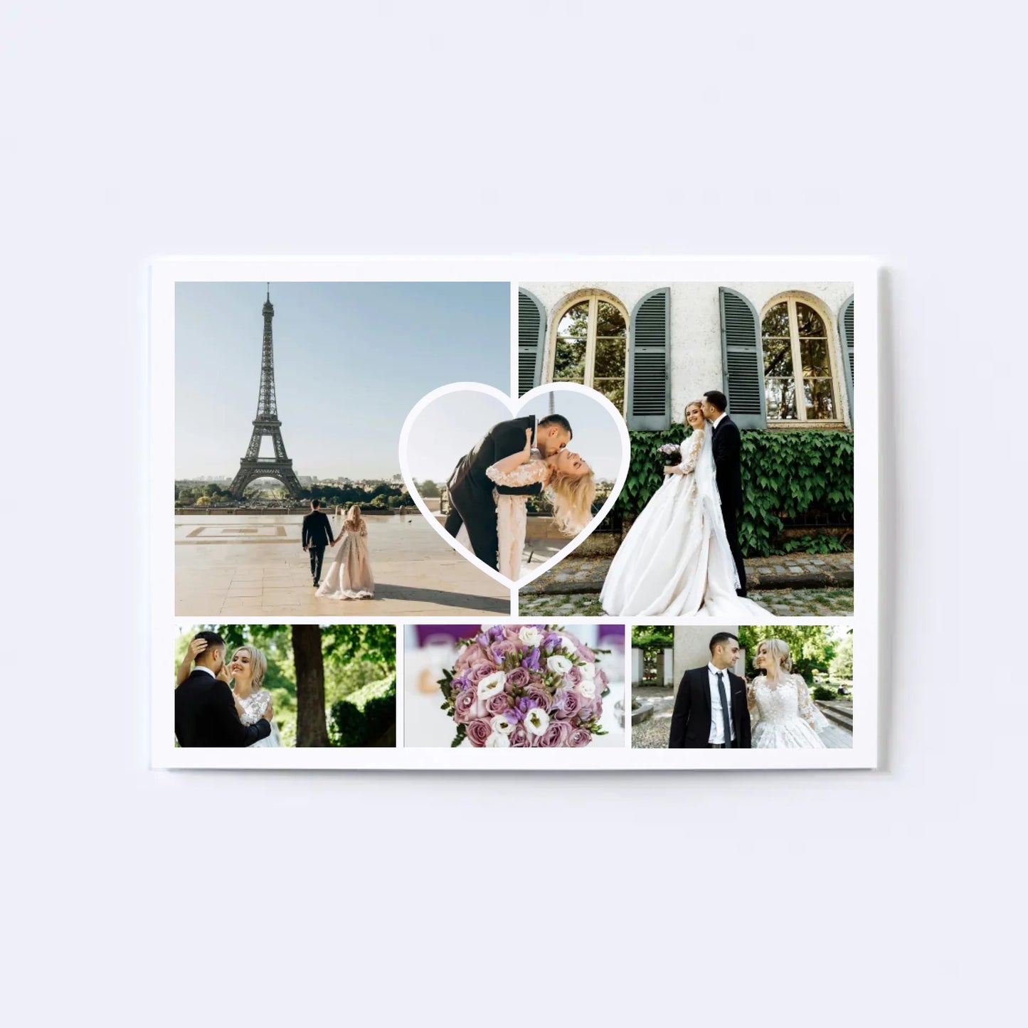 Szív Dal Fotókollázs