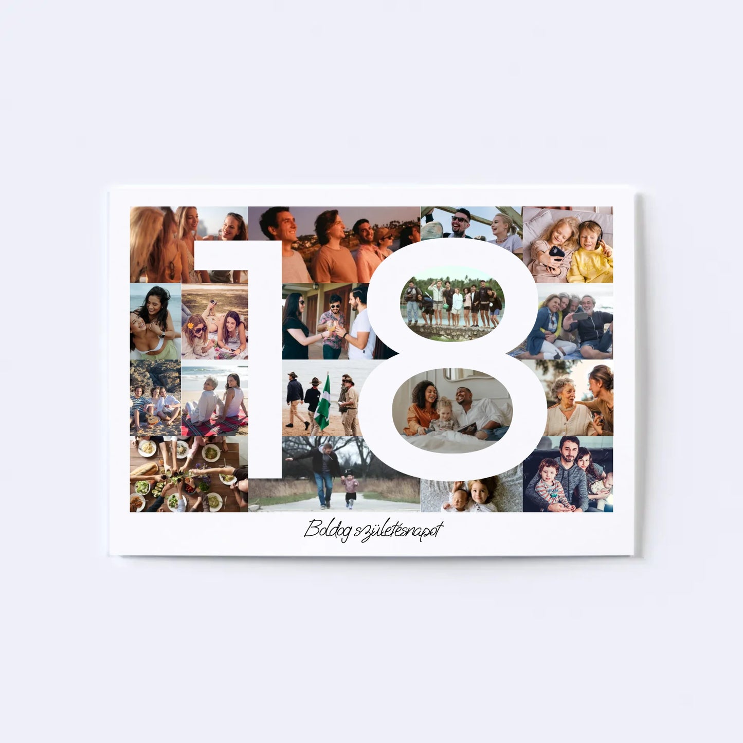 18 Születésnap Fotókollázs