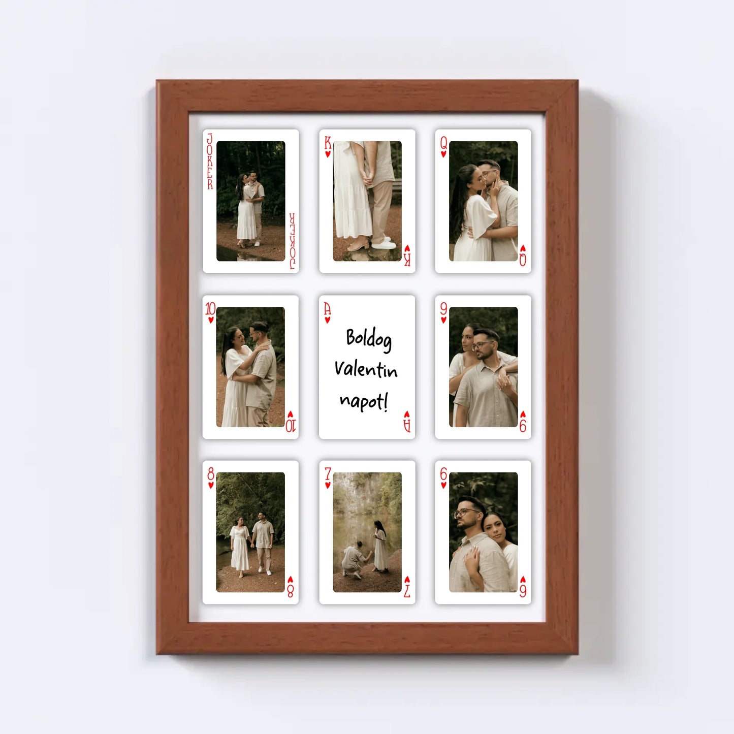 Kártyapakli Fotókollázs