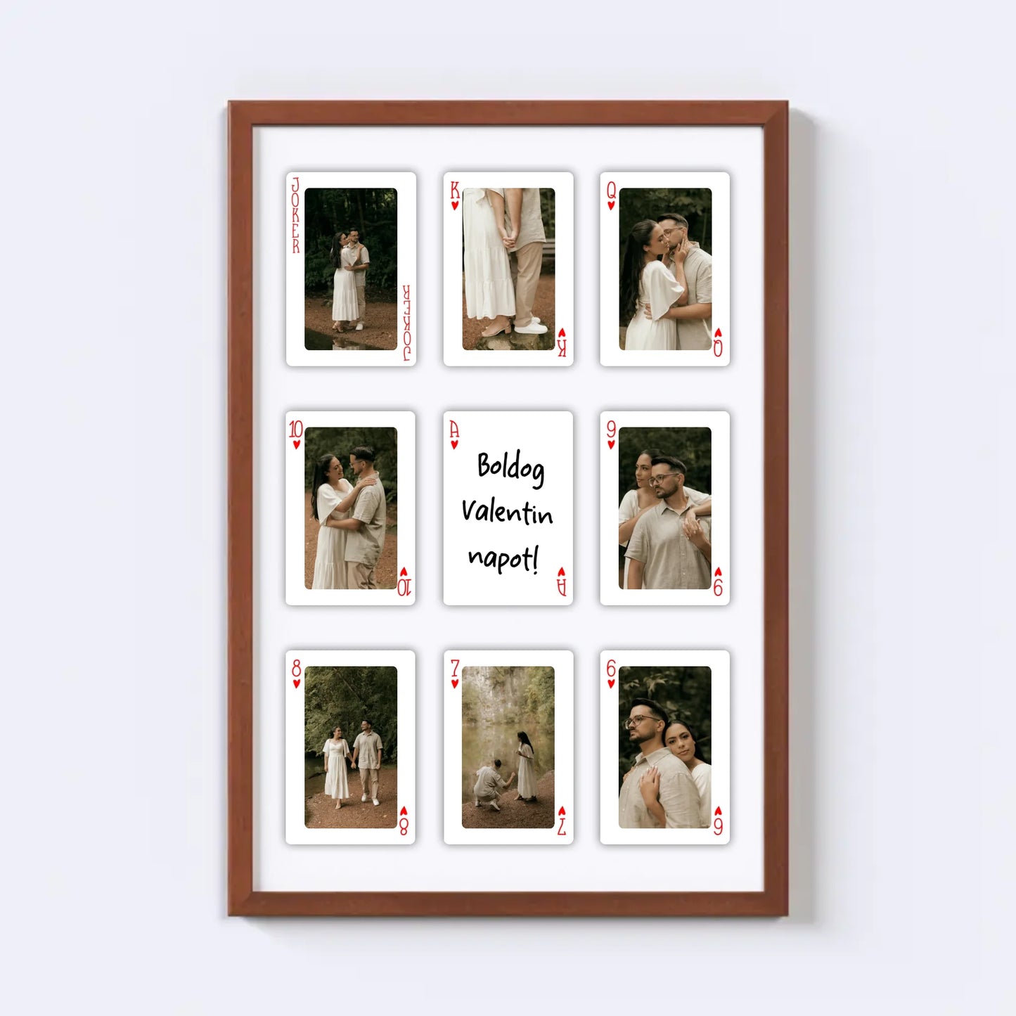 Kártyapakli Fotókollázs