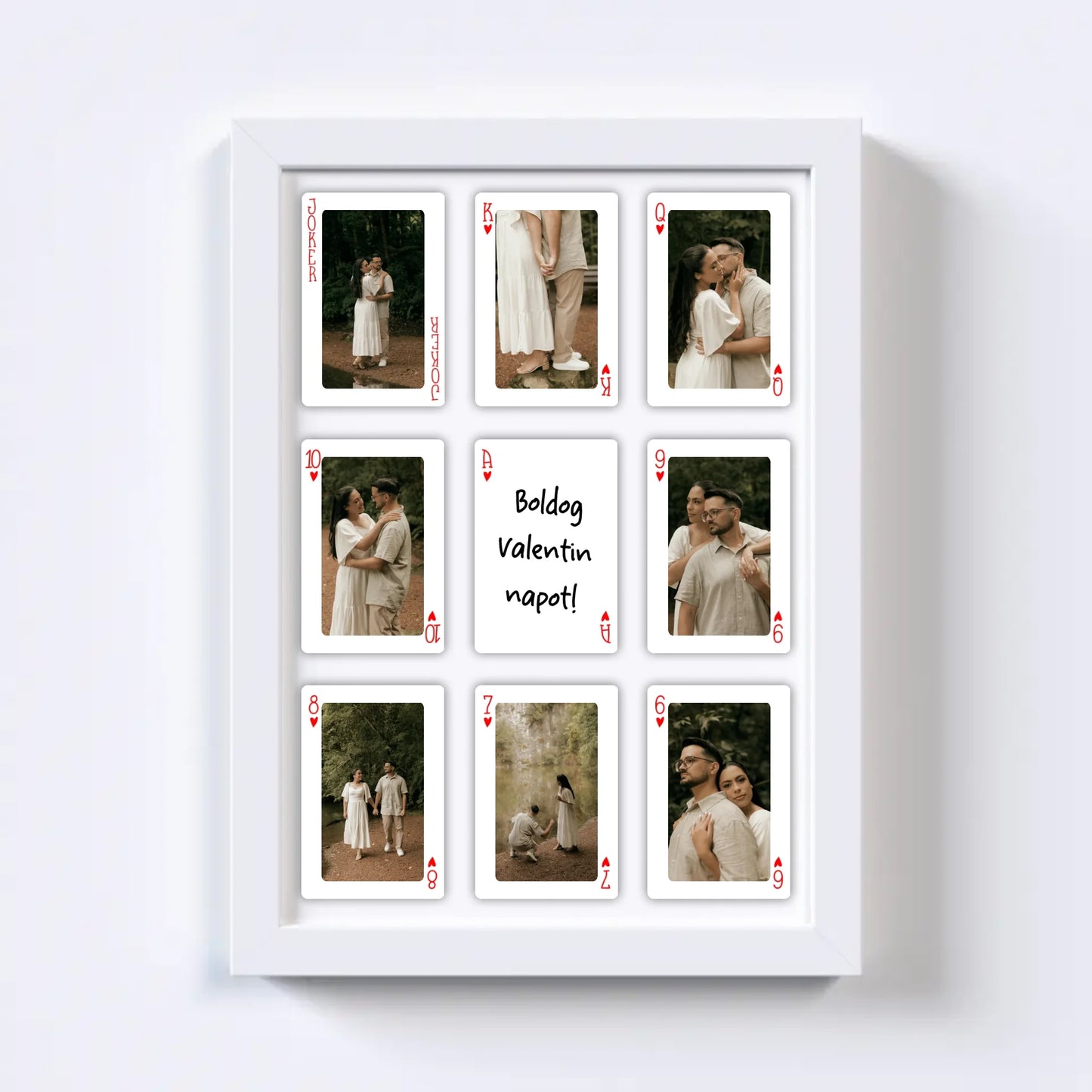 Kártyapakli Fotókollázs